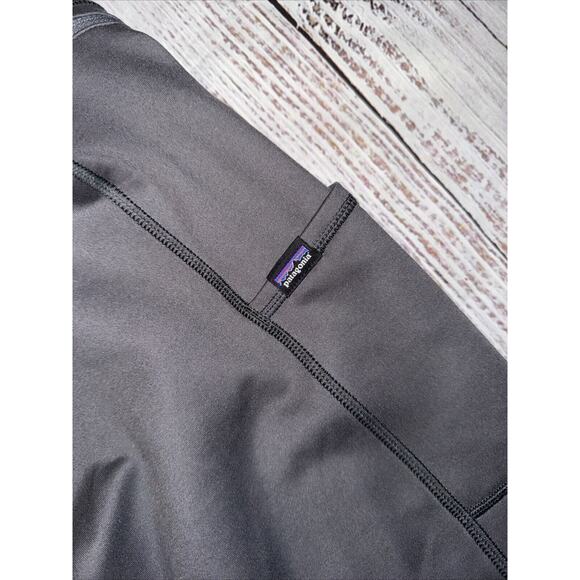 Patagonia Women’s Pack Out Tights Gray Size Large L Pockets - Picture 5 of 6
